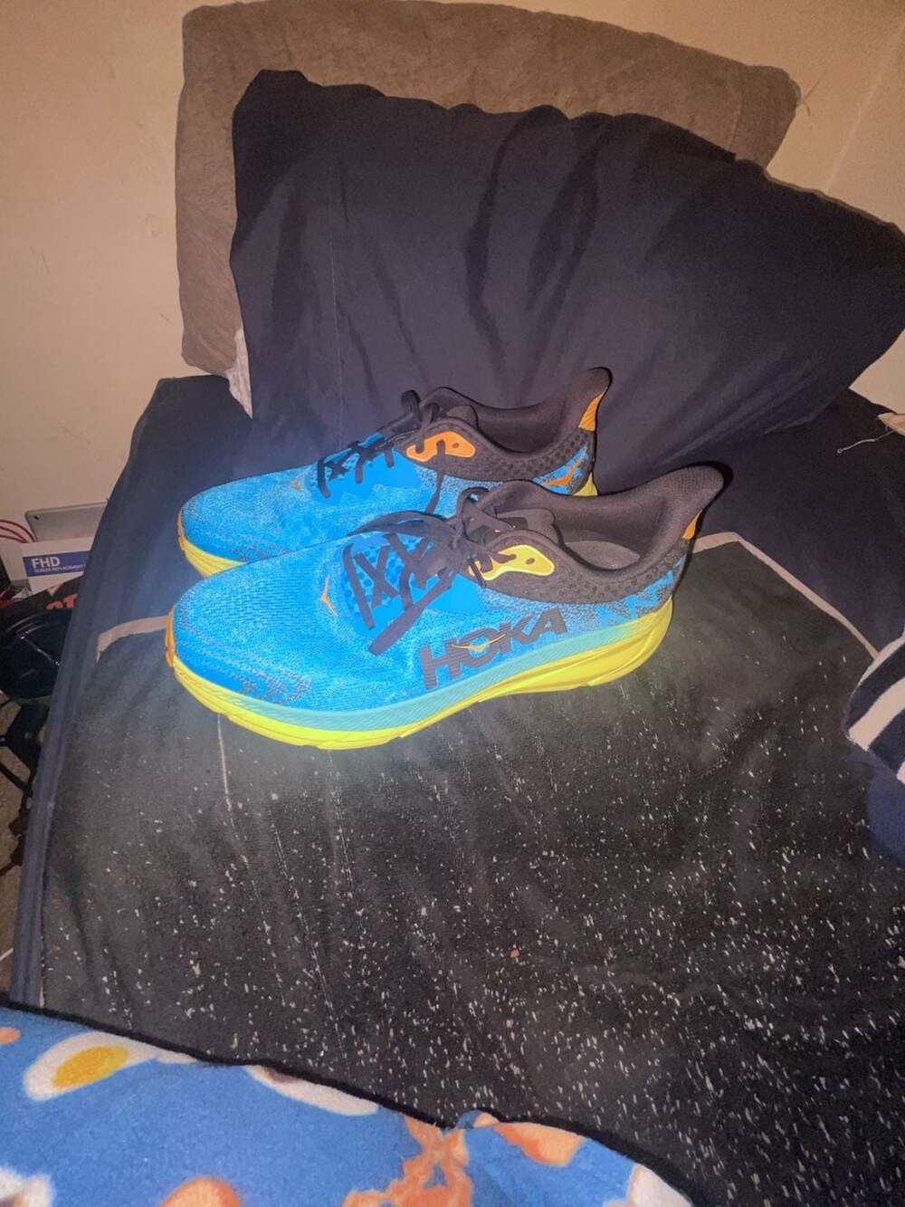 Hoka Challenger ATR 7 Trail , Diva Blue Evening Primrose Men's Size 14